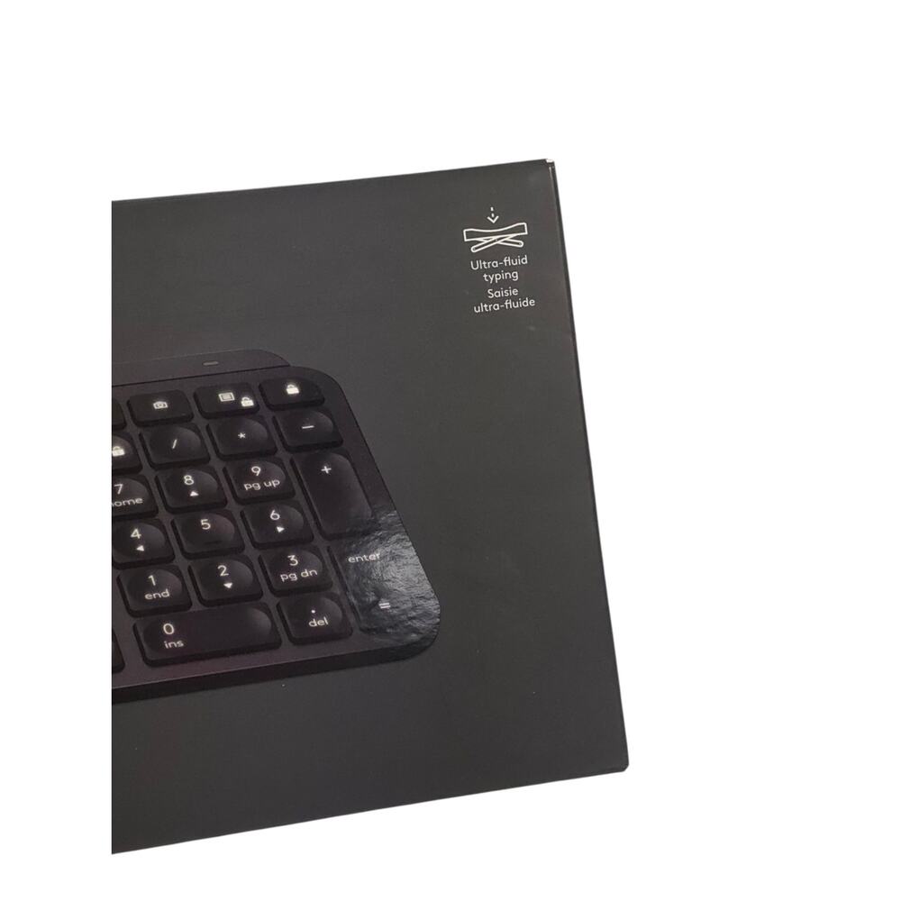 Logitech MX Keys Advanced Wireless Illuminated Keyboard Black With Dongle - Picture 5 of 10